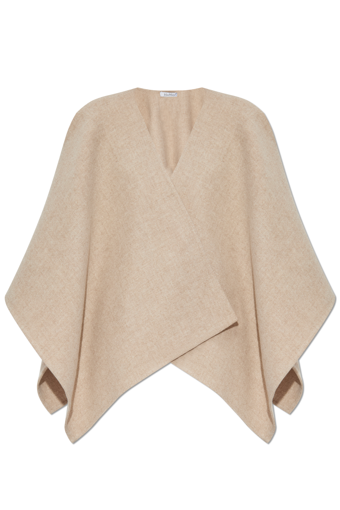 スカーフ Max Mara SERRA - Alpaca and wool poncho Beige Poncho 'Serra' Max Mara - Vitkac AS